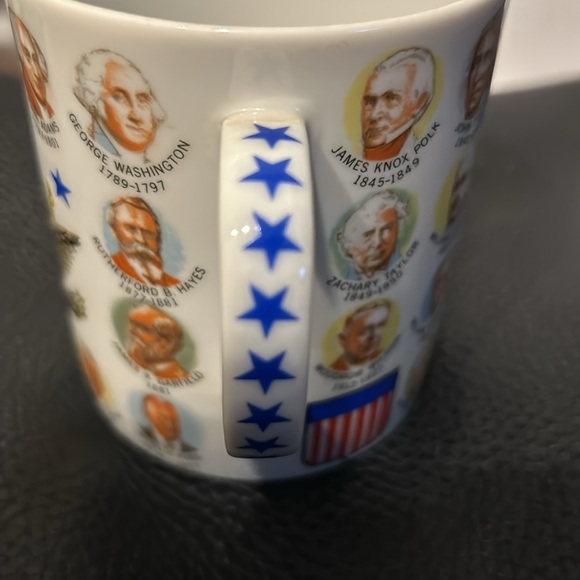 Vintage Late 70s President Jimmy Carter commemorative 8 ounce ceramic coffee mug - Picture 5 of 8